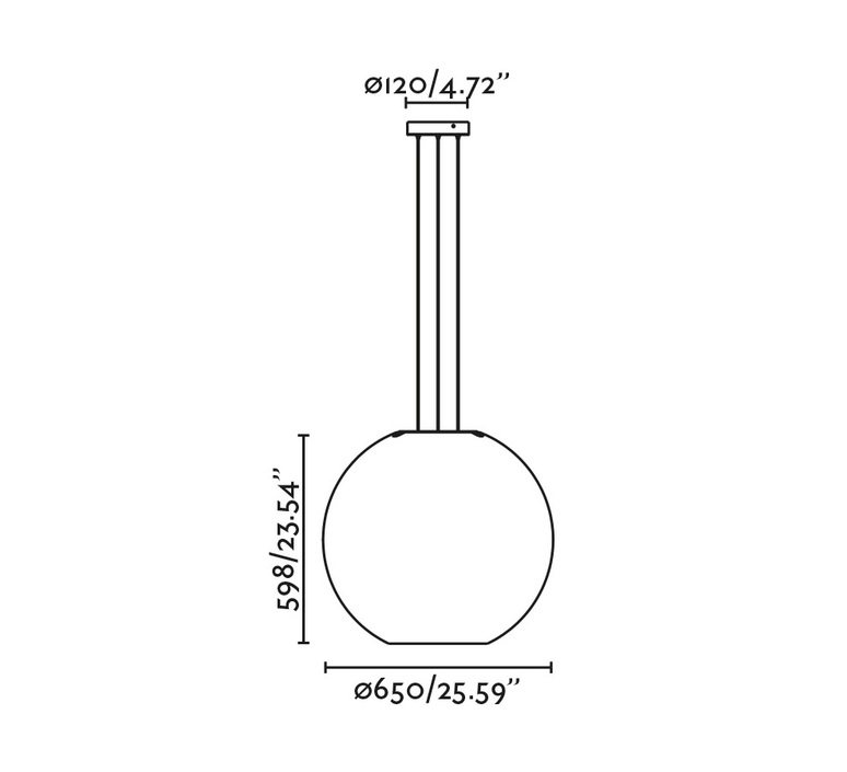 Aire 650  suspension  faro 20407  design signed nedgis 206330 product