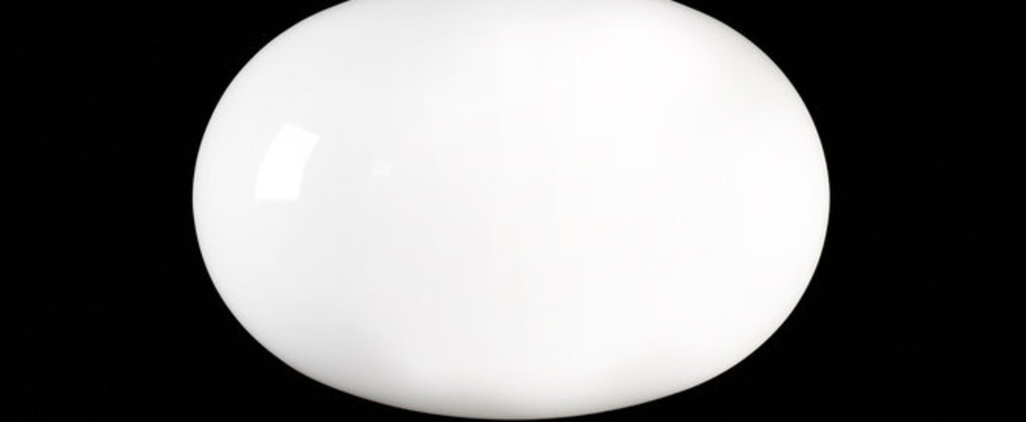 banner-image Suspension alba 465 laiton opale o32cm h22cm oluce normal