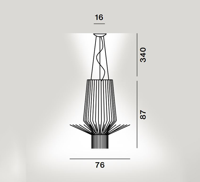 Allegretto assai atelier oi suspension pendant light  foscarini 1690173 71  design signed nedgis 124208 product