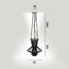 Allegretto ritmico atelier oi suspension pendant light  foscarini 1690171 20  design signed nedgis 124180 thumb