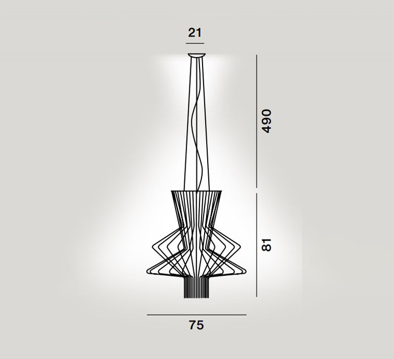 Allegro ritmico atelier oi suspension pendant light  foscarini 1690071 20  design signed nedgis 124221 product