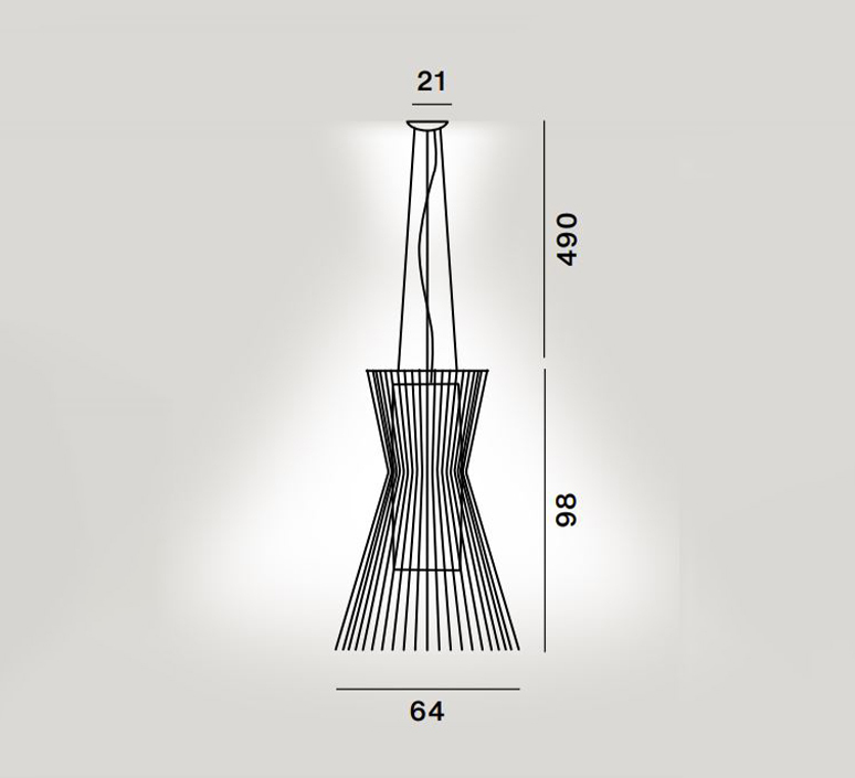 Allegro vivace atelier oi suspension pendant light  foscarini 1690072 80  design signed nedgis 124238 product