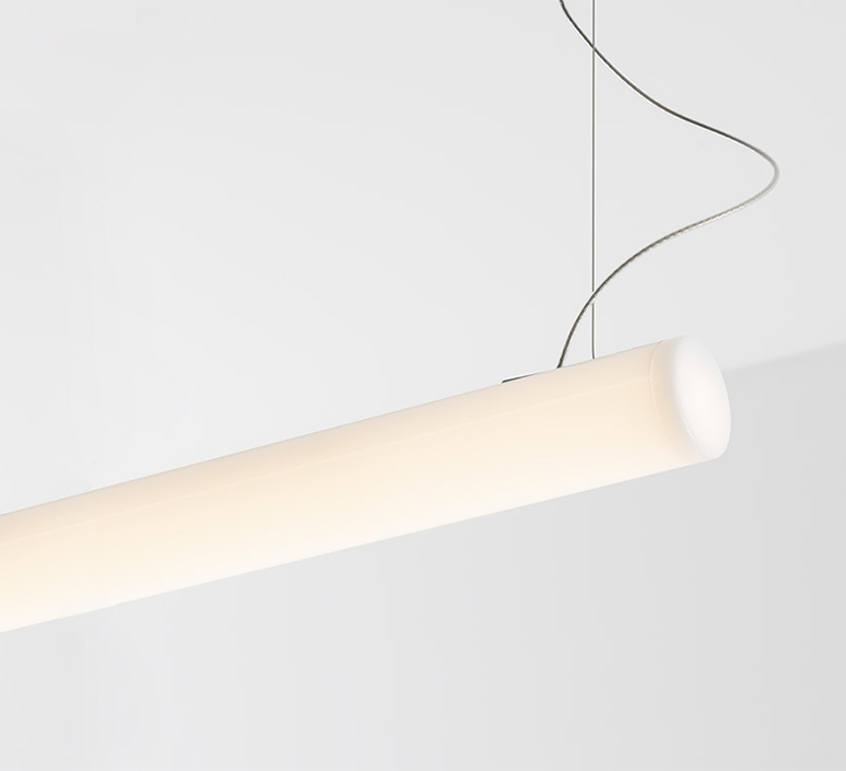 Alphabet of light linear bjarke ingels group suspension pendant light  artemide 1208000a  design signed nedgis 128091 product