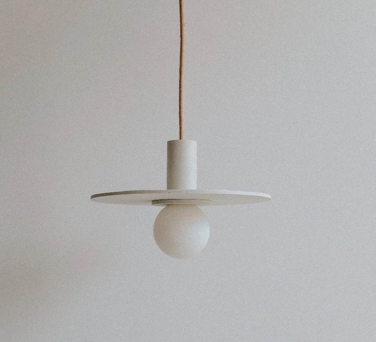 Ama 30 marie cerise blanc suspension pendant light  zuri ama30 blanc  design signed nedgis 150734 product