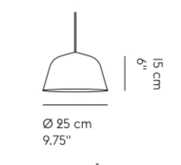 Ambit 25 taf architects suspension pendant light  muuto 26038  design signed nedgis 127501 product