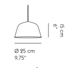 Ambit 25 taf architects suspension pendant light  muuto 26038  design signed nedgis 127501 thumb