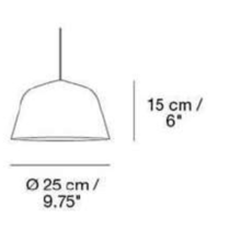 Ambit 25 taf architects suspension pendant light  muuto 15282  design signed 36156 thumb