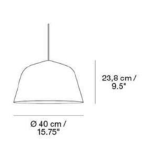 Ambit 40 taf architects suspension pendant light  muuto 15277  design signed 36148 thumb