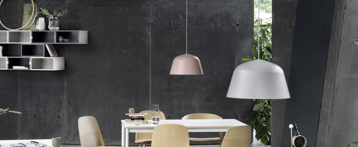 banner-image Suspension ambit 40 gris o40cm h23 8cm muuto normal