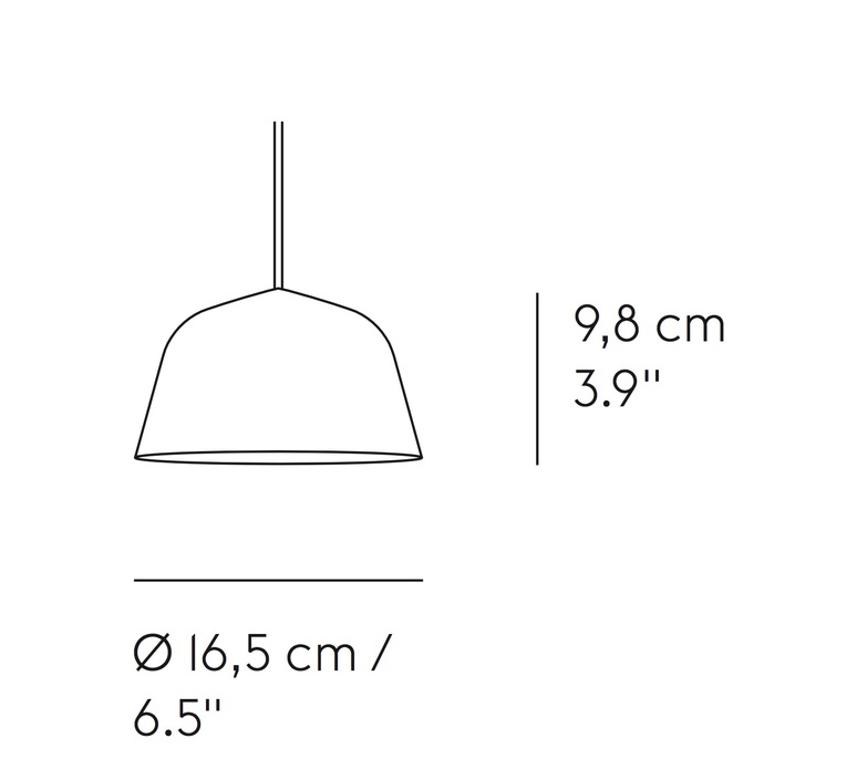 Ambit mini taf architects suspension pendant light  muuto 15351  design signed nedgis 85410 product