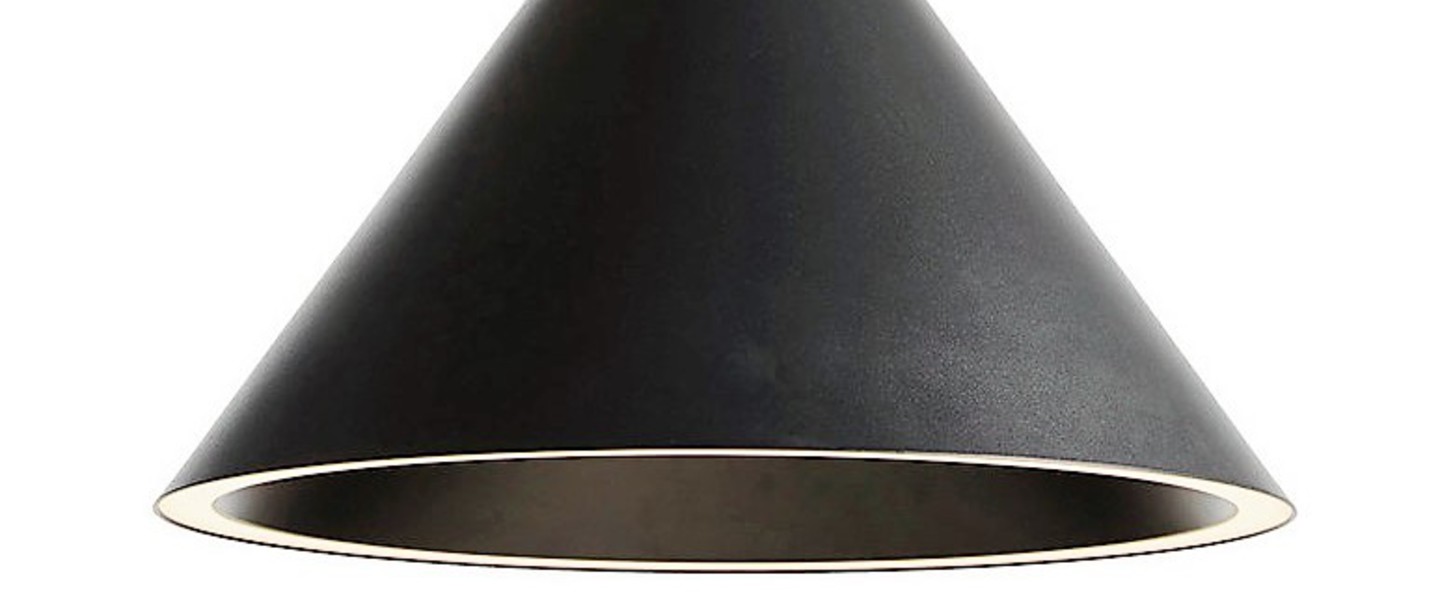 banner-image Suspension annular pendant large noir led l46 8cm h32 4cm woud normal