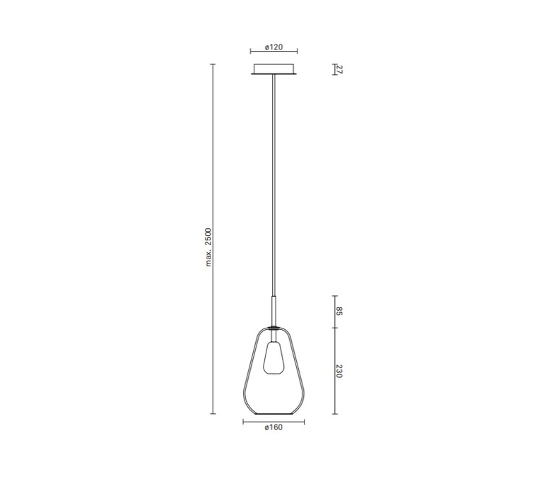 Anoli medium sofie refer suspension pendant light  nuura 01330122  design signed nedgis 88615 product