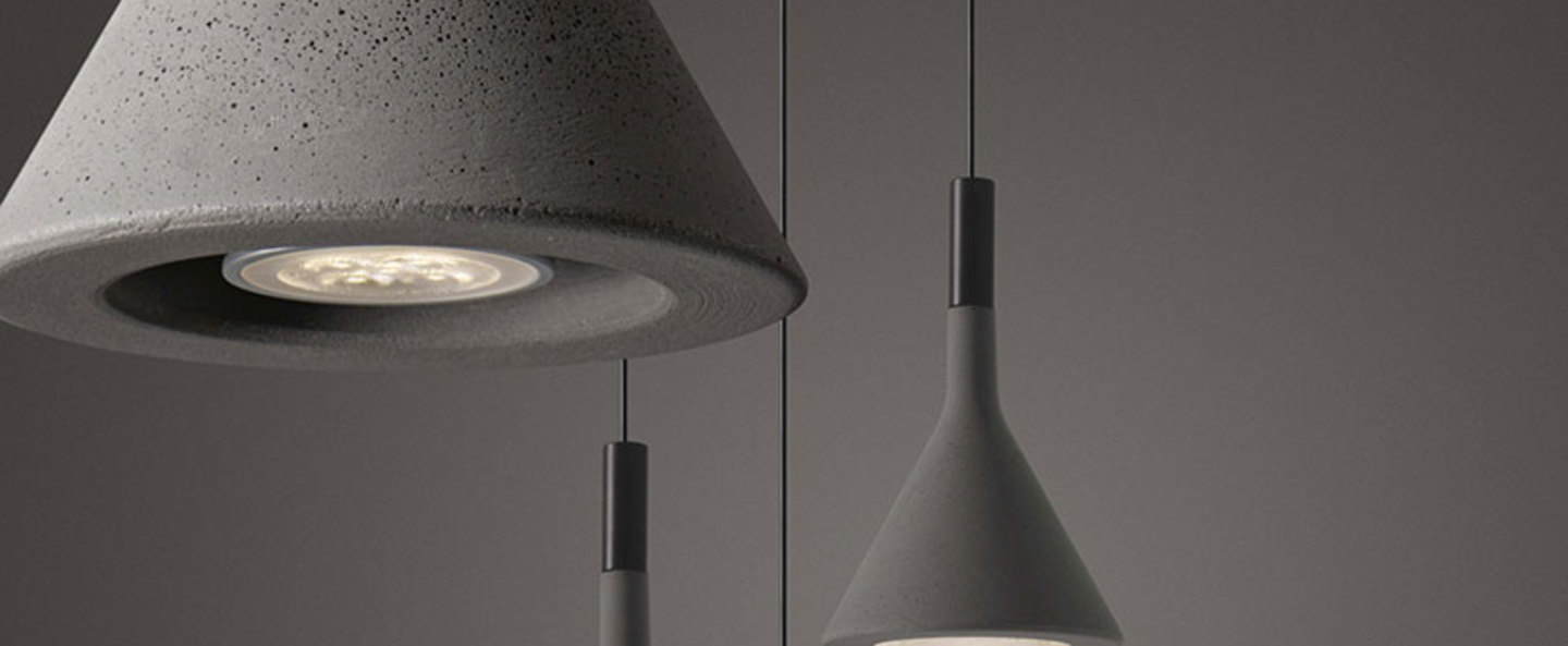 banner-image Suspension aplomb gu10 gris o17cm h36cm foscarini normal