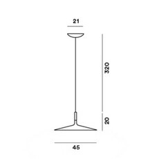 Aplomb large studio lucidi pevere suspension pendant light  foscarini fn195017d 27  design signed nedgis 158372 thumb