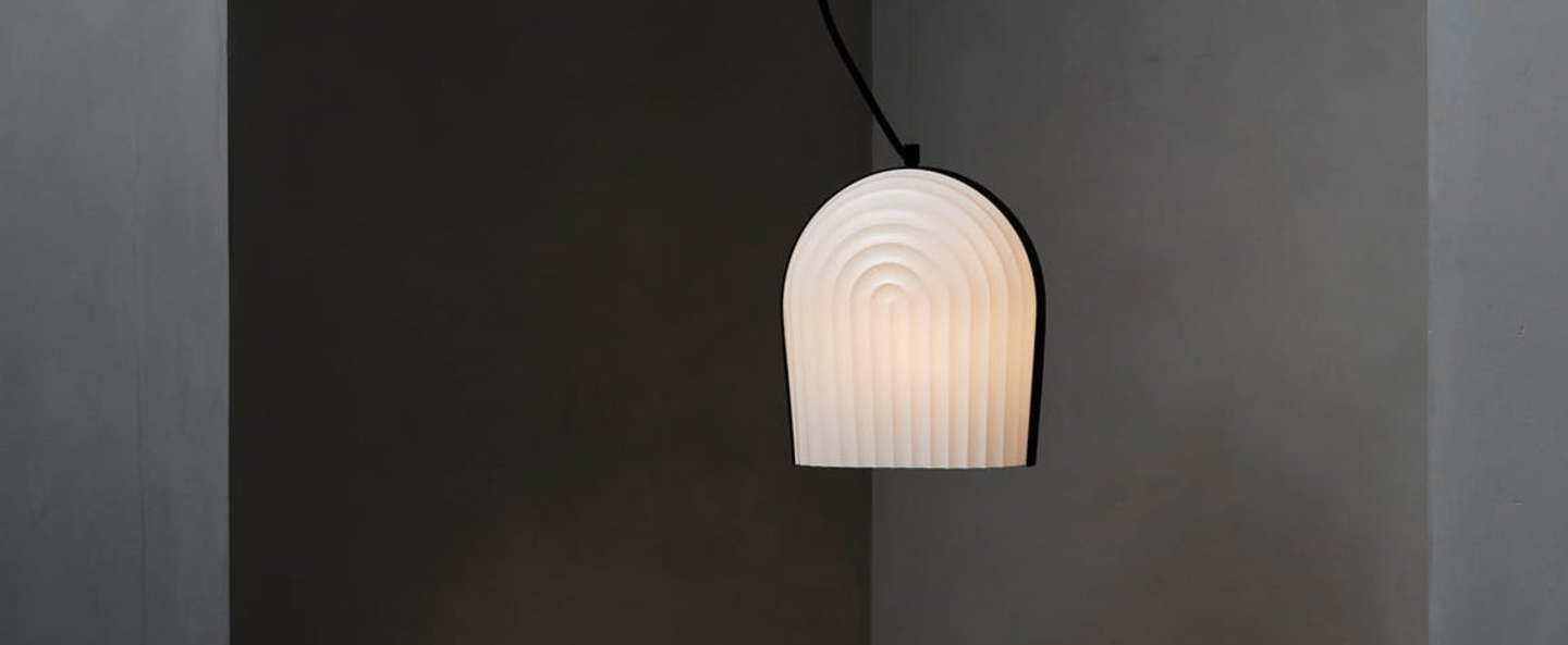 banner-image Suspension arc blanc led o15cm h27cm le klint normal