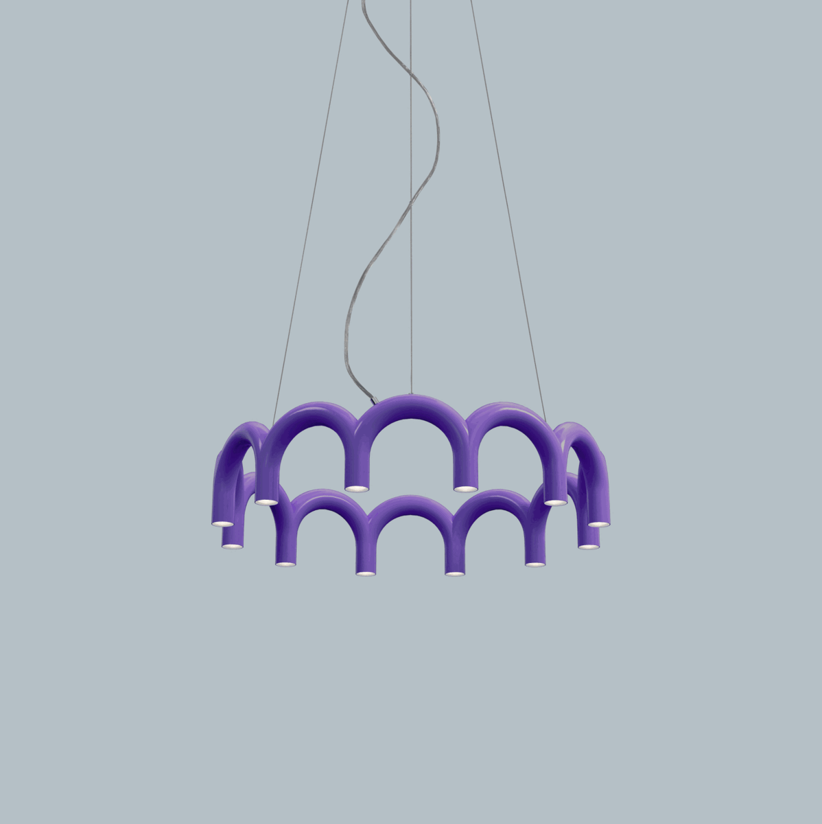 Suspension, Arch circle, RAL au choix, Ø98cm, H22cm - Oblure ...