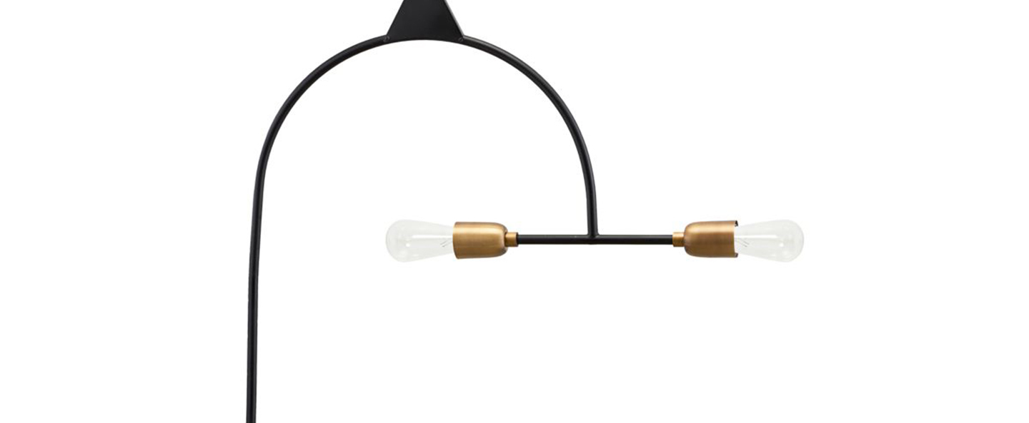 banner-image Suspension arch noir et laiton l63cm h66 5cm house doctor normal