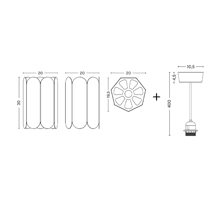 Arcs studio muller van severen suspension pendant light  hay 9367011409000 418981  design signed nedgis 132779 product