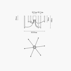 Ari 6 marco spatti marco pietro ricci suspension pendant light  fabbian f55a07 01  design signed nedgis 86135 thumb