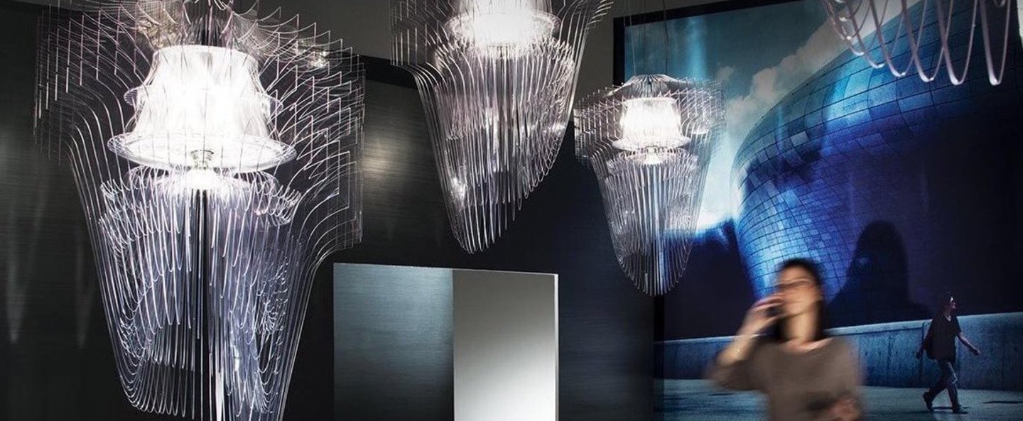 banner-image Suspension aria l transparent led o70cm h115cm slamp normal