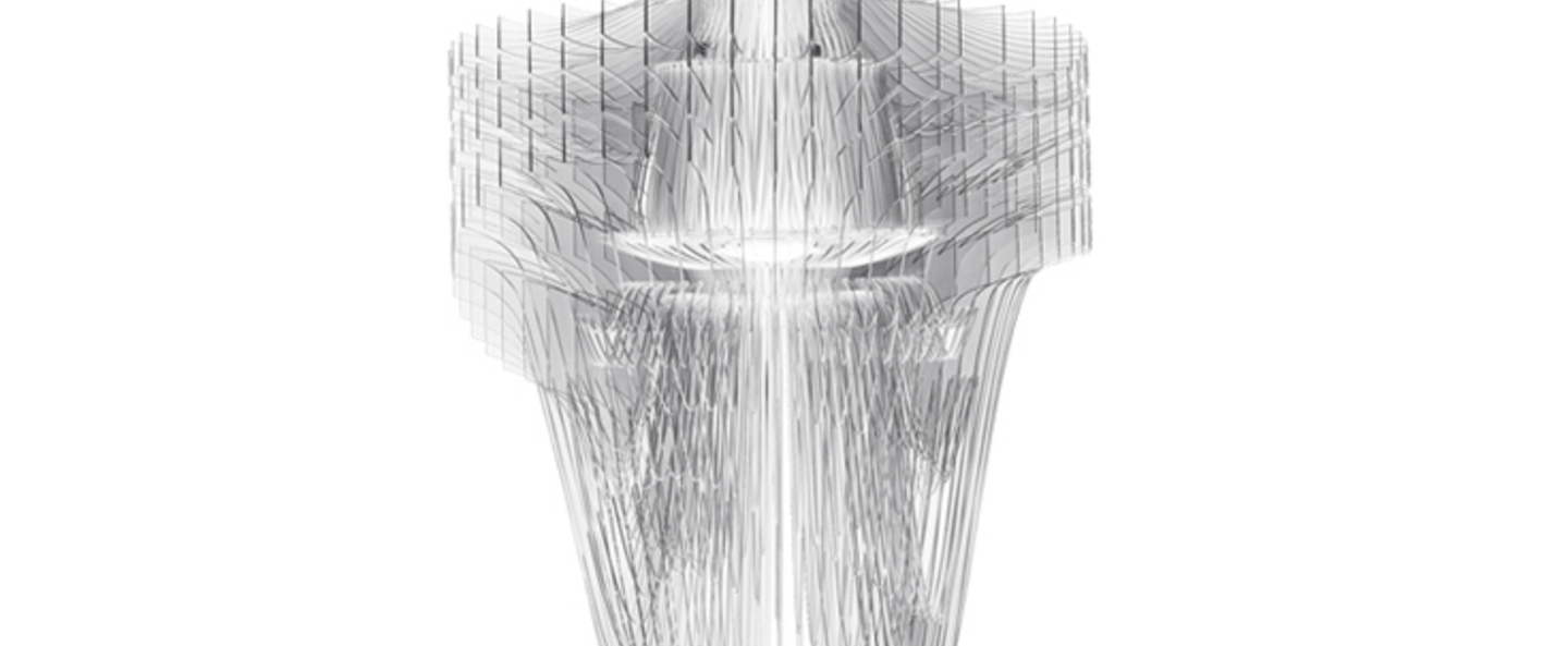 banner-image Suspension aria m transparent led o60cm h90cm slamp normal