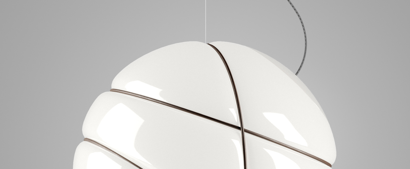 banner-image Suspension armilla bruni blanc bruni o36cm h36cm fabbian normal