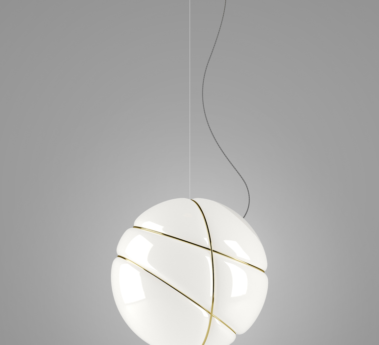 Armilla dore lorenzo truant suspension pendant light  fabbian f50 a05 01  design signed nedgis 63571 product