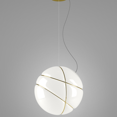 Armilla dore lorenzo truant suspension pendant light  fabbian f50 a05 01  design signed nedgis 63571 thumb