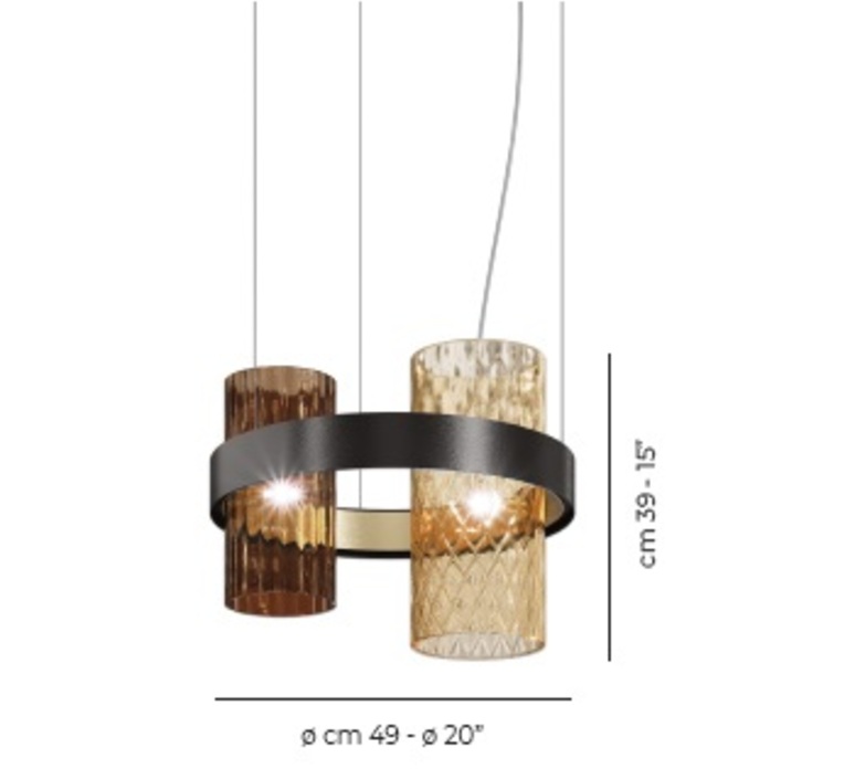 Armonia sp 50 quel designer francesco lucchese suspension  vistosi armon sp 50 tbam n o e14 ce  design signed nedgis 195116 product