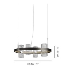 Armonia sp ov1 quel designer francesco lucchese suspension  vistosi armon sp ov1 mc3 n o e14 ce  design signed nedgis 195132 thumb