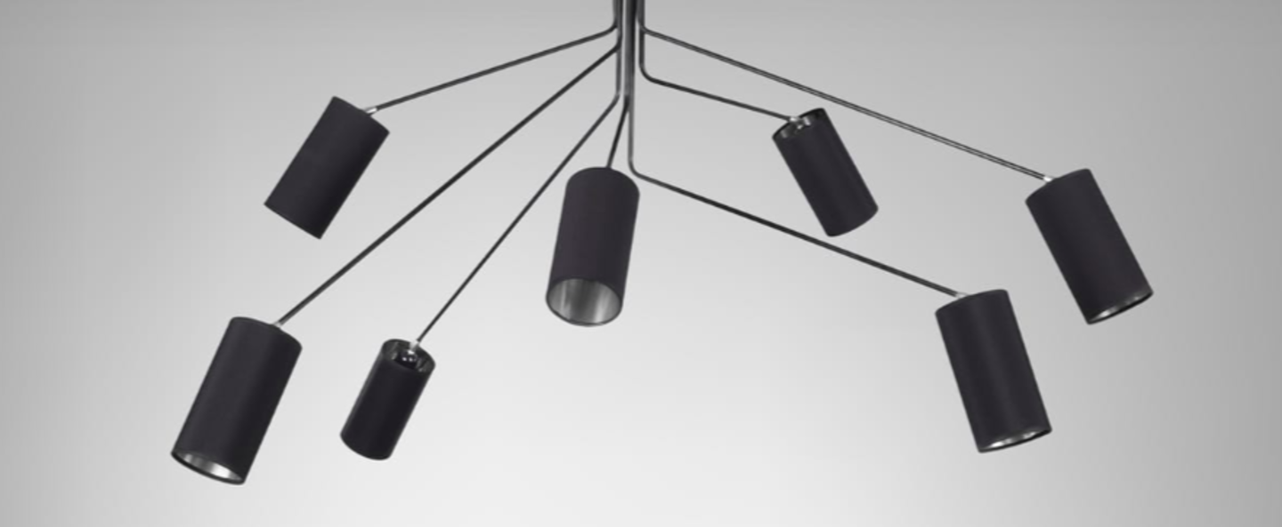 banner-image Suspension array cotton noir et nickel l170cm h85cm cto lighting normal