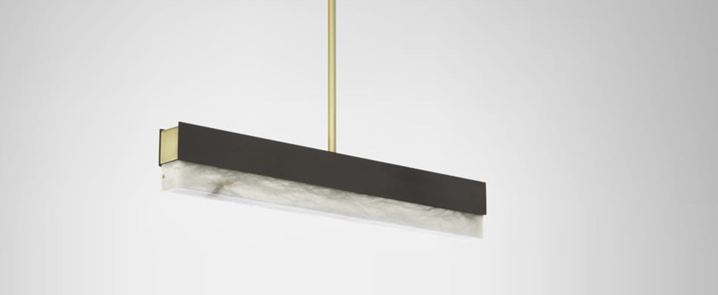 banner-image Suspension artes 600 bronze led 2700k l61cm h10cm cto lighting normal