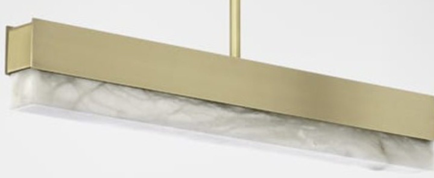 banner-image Suspension artes 600 laiton led 2700k l61cm h10cm cto lighting normal