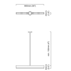 Artes 900 chris et clare turner suspension pendant light  cto lighting cto 01 042 0101  design signed nedgis 63835 thumb