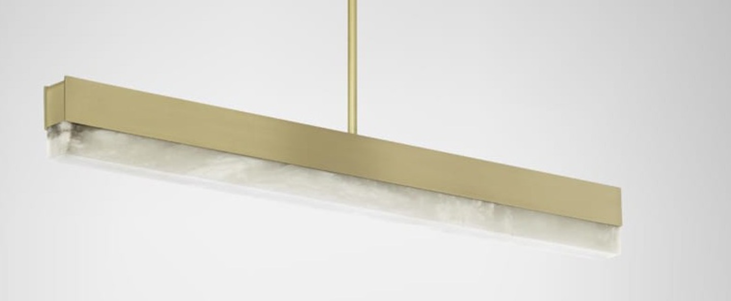 banner-image Suspension artes 900 laiton led 2700k l90cm h10cm cto lighting normal