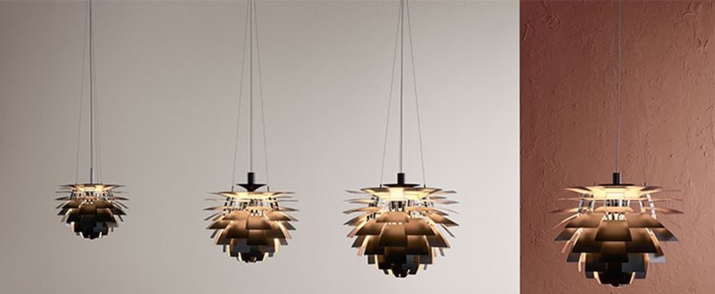 banner-image Suspension artichoke l noir mat led 3000k 2606lm o72cm h65cm louis poulsen normal