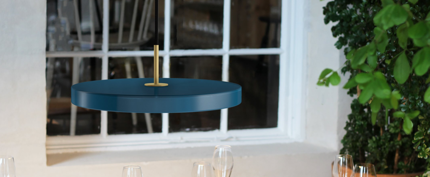 banner-image Suspension asteria bleu petrole led o43cm h14 3cm vita copenhagen normal