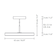 Asteria medium anders klem suspension pendant light  umage 2421  design signed nedgis 115630 thumb