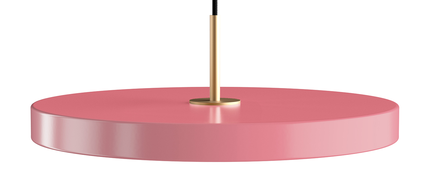 banner-image Suspension asteria medium rose et laiton led 3000k 1200lm o43cm h14cm umage normal