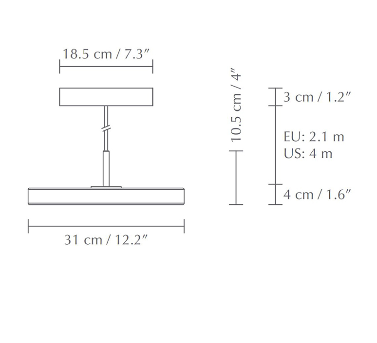 Asteria mini soren ravn christensen suspension pendant light  umage 2431  design signed nedgis 118819 product