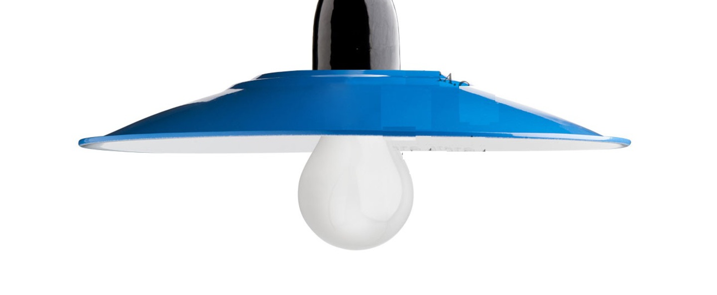 banner-image Suspension atelier bleu emaillee o28cm h10cm zangra normal