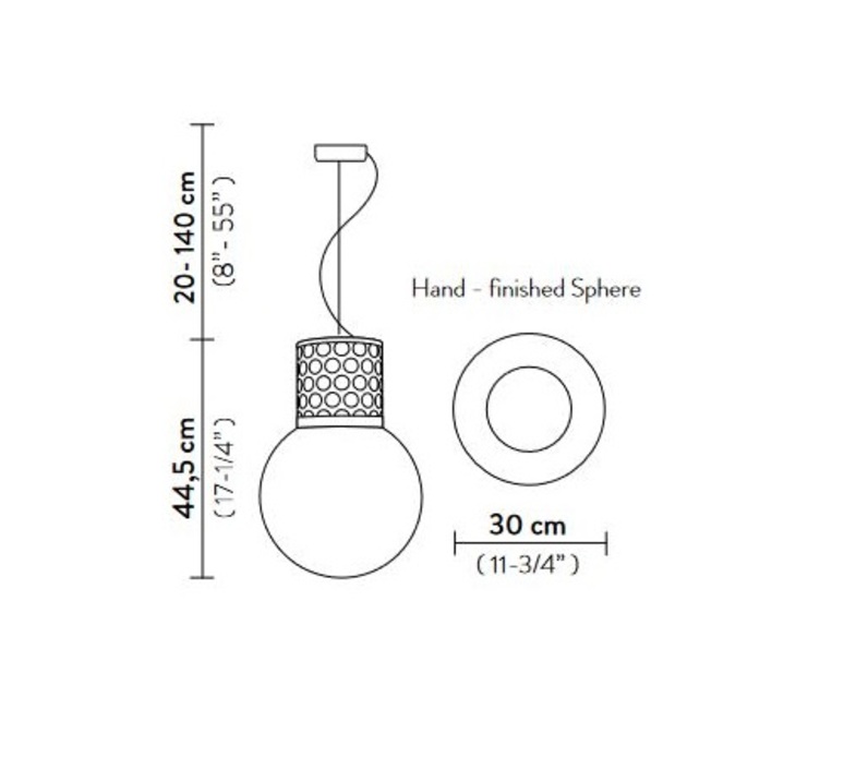 Atmosfera m lorenza bozzoli suspension pendant light  slamp atssm00glp01t00000eu  design signed nedgis 177516 product