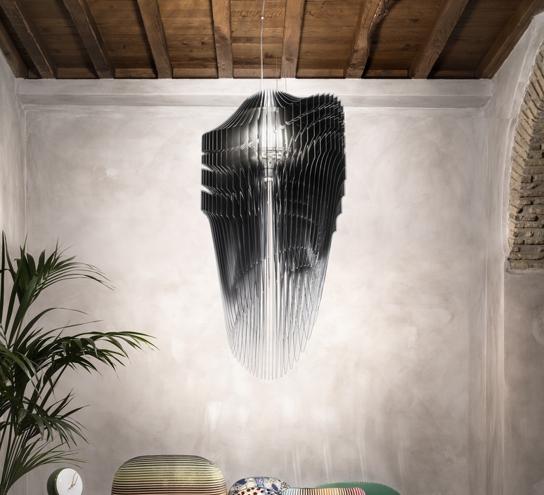 Avia s zaha hadid suspension pendant light  slamp aviss00bkf01t00000eu  design signed nedgis 173960 product