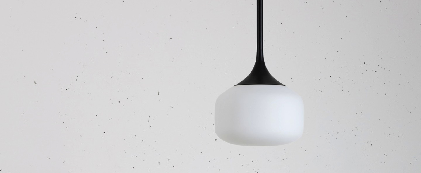 banner-image Suspension awa blanc mat noir h54cm o26cm teo normal