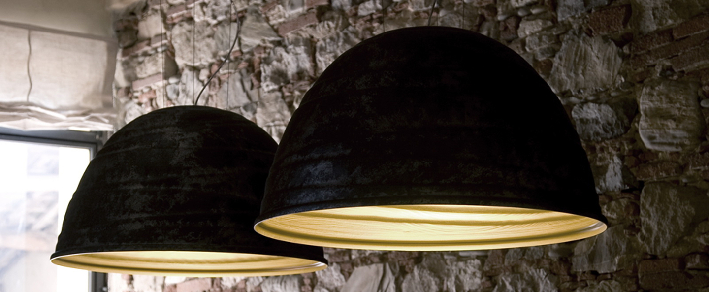 banner-image Suspension babele gris fonce o45cm martinelli luce normal