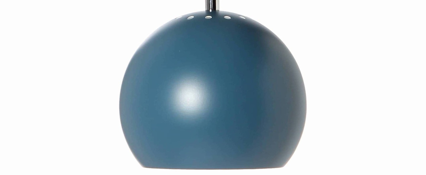 Suspension ball bleu petrole mat o18cm h16cm frandsen normal