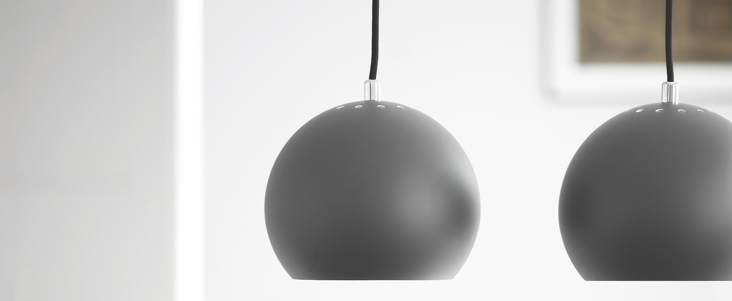 banner-image Suspension ball gris fonce mat o18cm h16cm frandsen normal