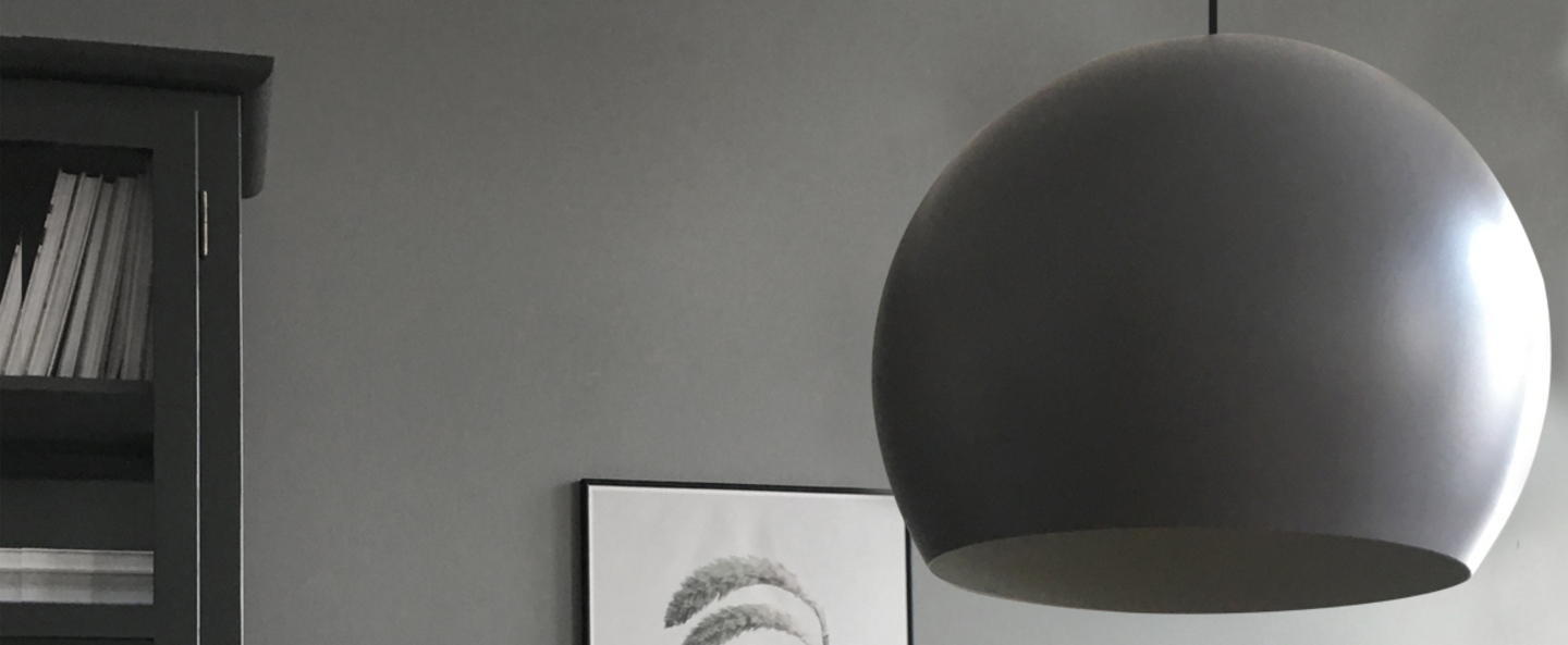banner-image Suspension ball gris mat o40cm h33cm frandsen normal
