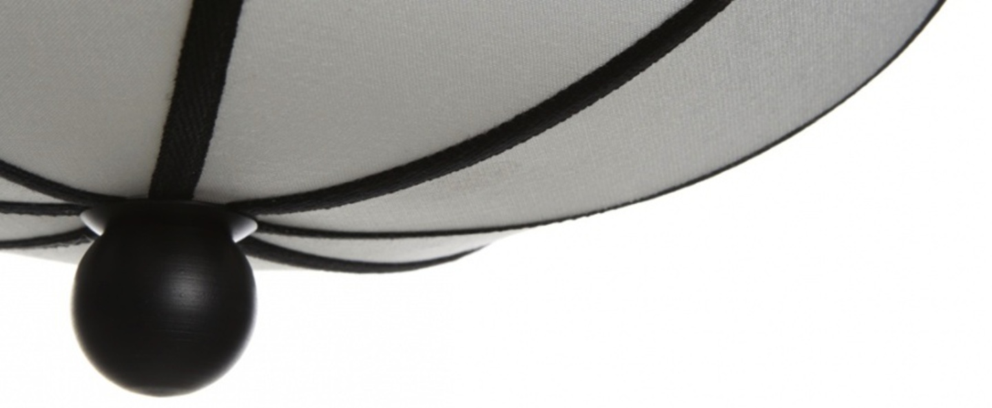 banner-image Suspension balloon blanc noir mat h45cm o30cm mm lampadari normal