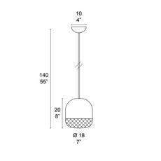 Balloton 7213 1 pill mini matteo zorzenoni suspension pendant light  mm lampadari v2907 172130117  design signed nedgis 92826 thumb